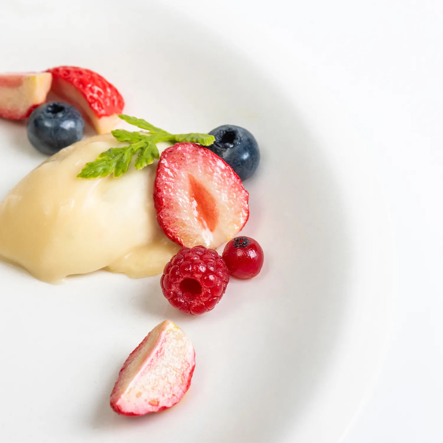 巧克力法式盤飾甜點模型 4