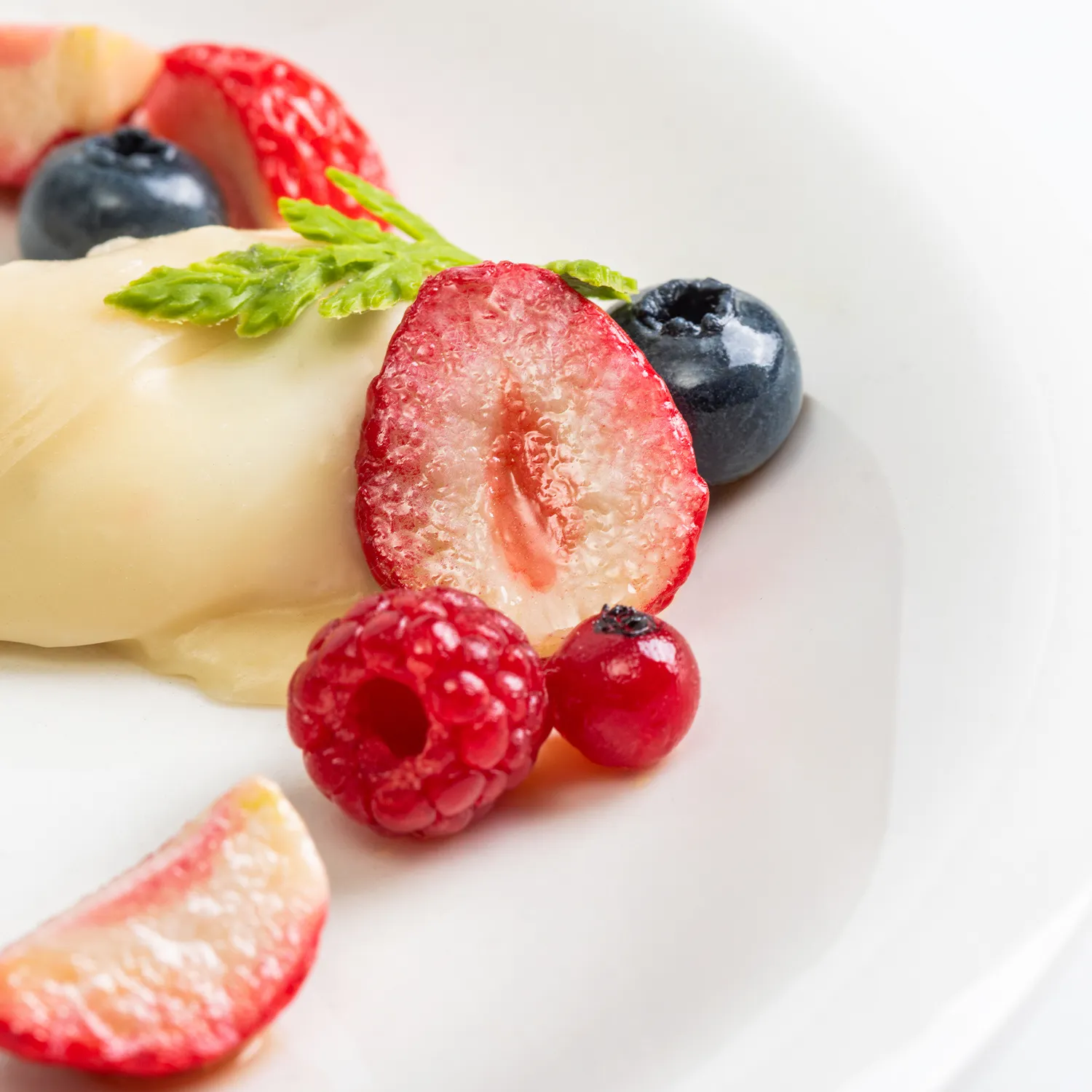 巧克力法式盤飾甜點模型 6